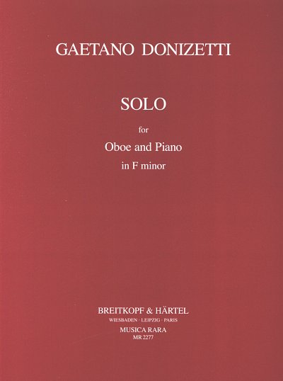 G. Donizetti: Solo F-Moll