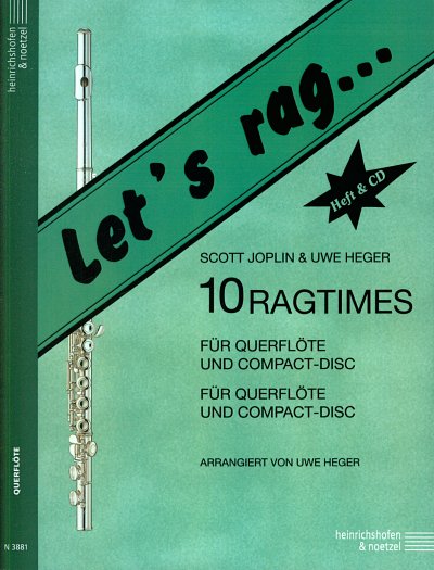 S. Joplin: Let's rag... 10 Ragtimes, Fl (+CD)