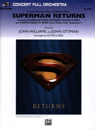 Williams John: Superman Returns Concert Full Orchestra