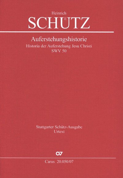 H. Schütz: Account of the Resurrection of Jesus Christ SWV 50