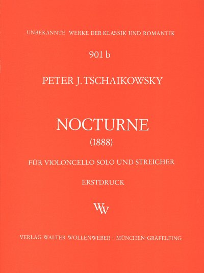 P.I. Tschaikowsky: Nocturne op. 19/4, VcStr (Pa+St)
