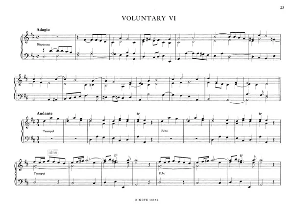 J. Stanley: 30 Organ Voluntaries Vol. 2, Org (1)