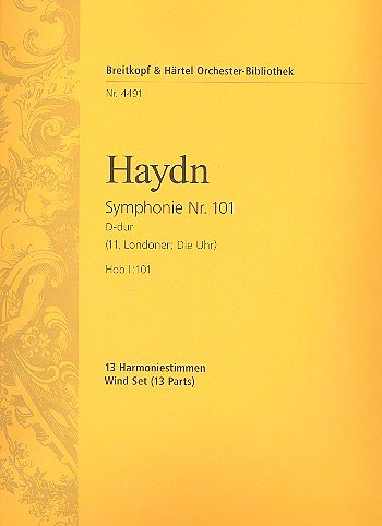 J. Haydn: Sinfonie 101 D-Dur Hob 1/101 (Die Uhr) Harm