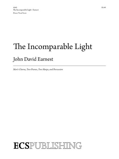 J.D. Earnest: The Incomprehensible Light