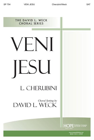 L. Cherubini: Veni Jesu, Gch3;Klv (Chpa)