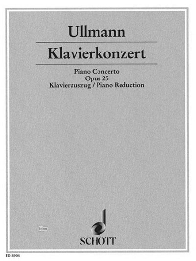 V. Ullmann: Klavierkonzert op. 25 , KlavOrch (KA)