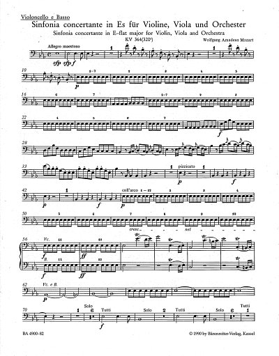 W.A. Mozart: Sinfonia concertante für Violine, Viola und Orc