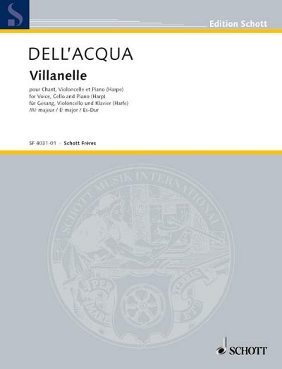 DL: E. Dell'Acqua: Villanelle Es-Dur