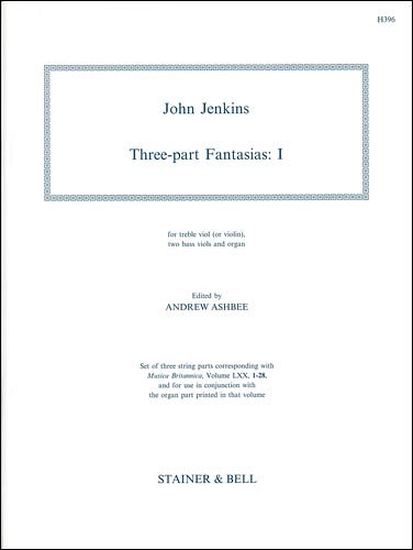 J. Jenkins: Three-Part Fantasias, 3VdgOrg (Str)