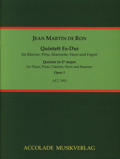 J.M.d. Ron: Quintet in E-flat major op. 1