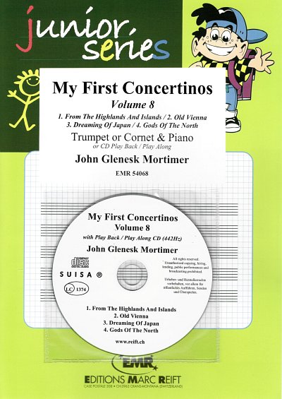 J.G. Mortimer: My First Concertinos Volum, Trp/KrnKlav (+CD)