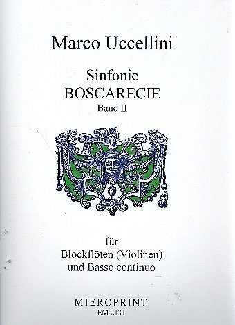 H. Benker: Sinfonie boscarecie op.8 Band 2 (Nr.20-37)