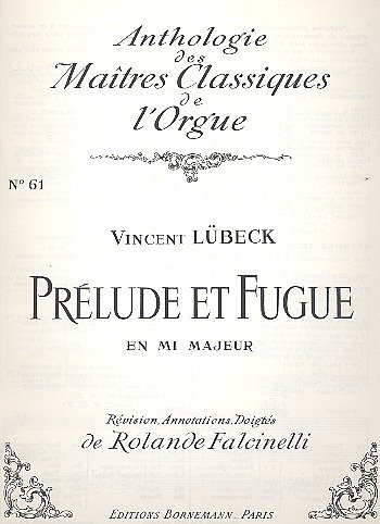 Prelude Et Fugue En Mi Majeur, Org