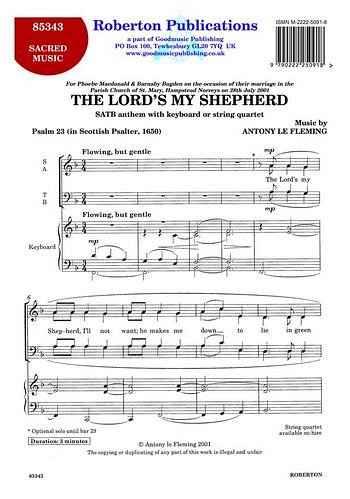 Lord's My Shepherd