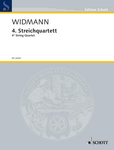 DL: J. Widmann: 4. Streichquartett, 2VlVaVc (Pa+St)