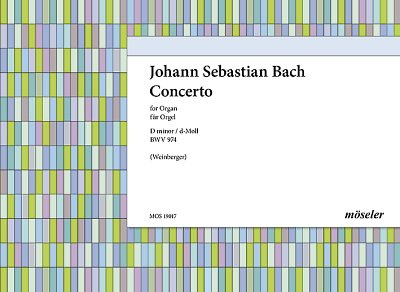 DL: J.S. Bach: Concerto d-Moll, Org