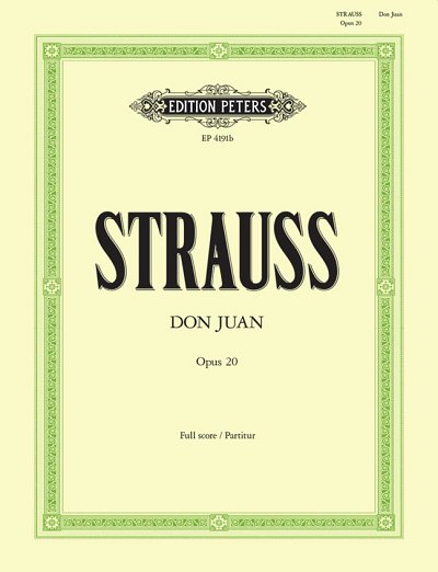 R. Strauss: Don Juan op. 20, Sinfo (Part.)