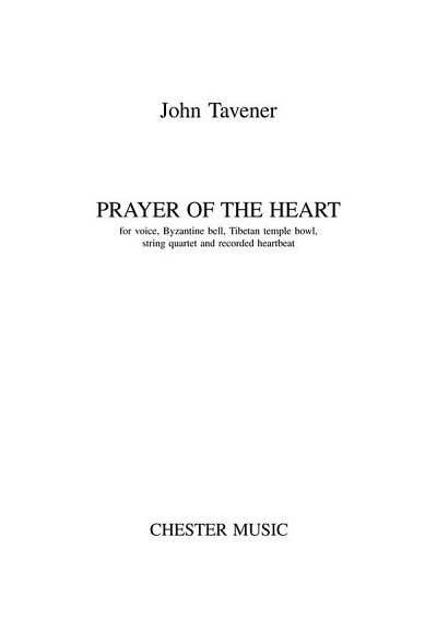 J. Tavener: Prayer Of The Heart (Part.)