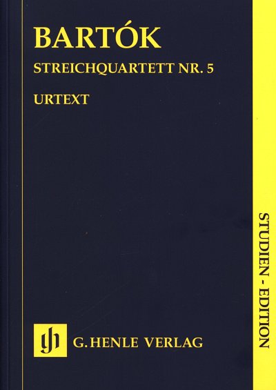 B. Bartók: Streichquartett Nr. 5, 2VlVaVc (Stp)