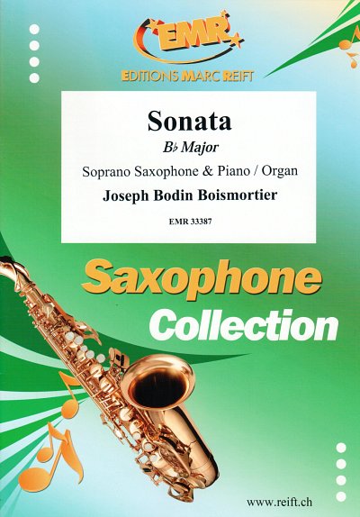 DL: J.B. de Boismortier: Sonate Bb Major, SsaxKlav/Org
