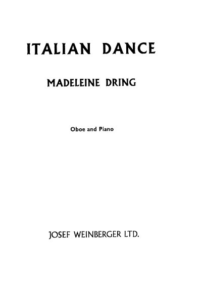 M. Dring: Italian Dance, ObKlav (KlavpaSt)