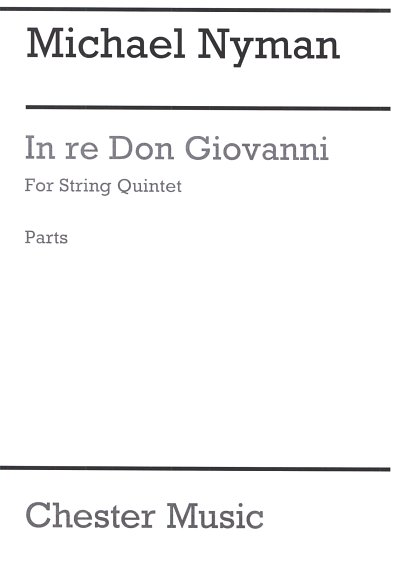 M. Nyman: In Re Don Giovanni (Parts), Stro