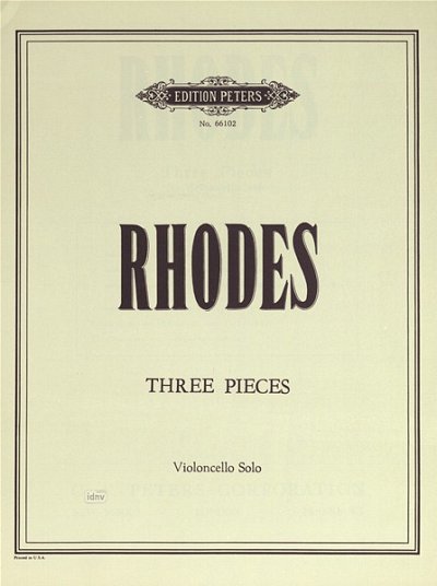 Rhodes Philip: Pieces Nr 1-3