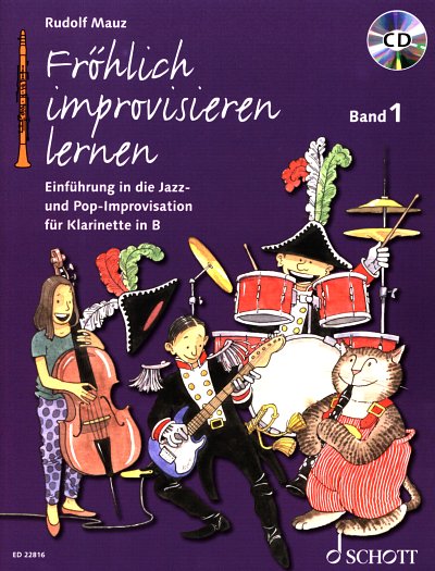 R. Mauz: Fröhlich improvisieren lernen 1, Klar(B) (+CD)