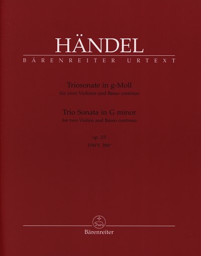 AQ: G.F. Händel: Triosonate g-Moll op. 2/5 HWV 39,  (B-Ware)