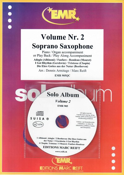 DL: M. Reift: Solo Album Volume 02, SsaxKlav/Org