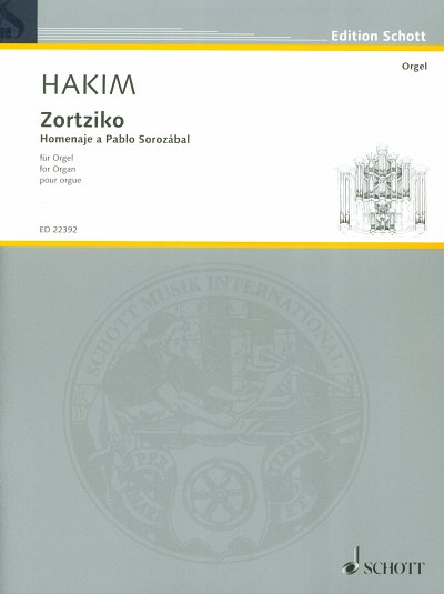 N. Hakim: Zortziko, Org