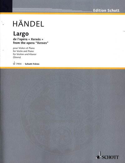 G.F. Haendel: Largo B-Dur (KlavpaSt)