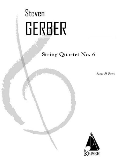 String Quartet No. 6 - Score And Parts, 2VlVaVc (Pa+St)