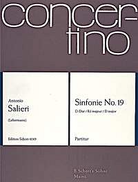 A. Salieri: Sinfonie No. 19 D-Dur  (Part.)