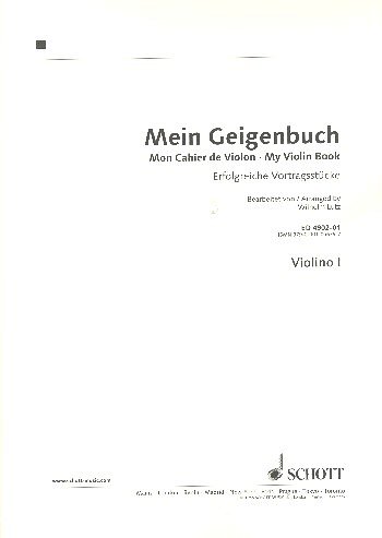 W. Lutz: Mein Geigenbuch, 2VlVcKbKlav (Vl1)