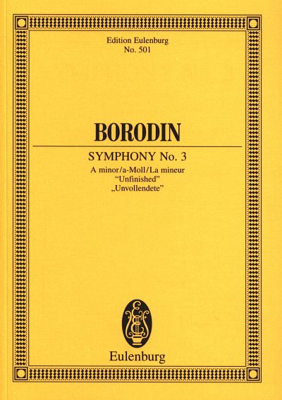 A. Borodin: Sinfonie 3 A-Moll Eulenburg Studienpartituren