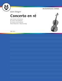 J. Léon: Concerto en ré , VlOrch (KASt)