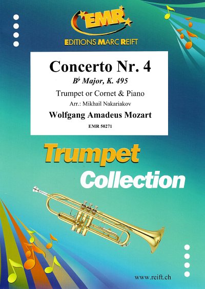 W.A. Mozart: Concerto Nr. 4, Trp/KrnKlav