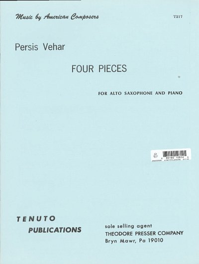 V. Persis: 4 Pieces, ASaxKlav