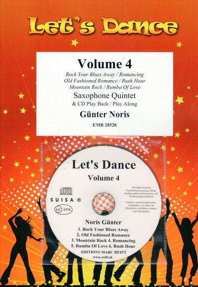 G.M. Noris: Let's Dance Volume 4, 5Sax (+CD)