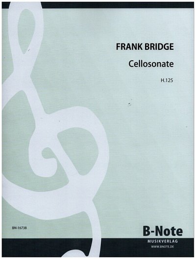 F. Bridge: Sonate für Violoncello und Kla, VcKlav (KlavpaSt)