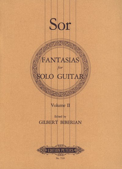 F. Sor: Fantasien für Gitarre 2, Git