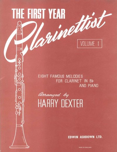 The First Year Clarinettist - Volume 1, KlarKlv (KlavpaSt)