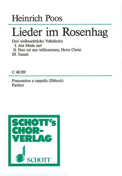 DL: H. Poos: Lieder im Rosenhag, Fch3 (Chpa)
