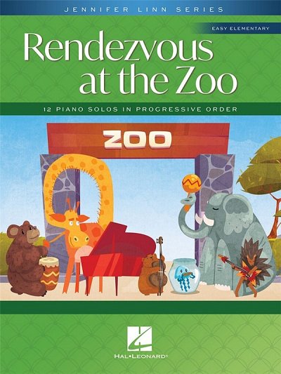 J. Linn: Rendezvous at the Zoo - 12 Piano Solos, Klav