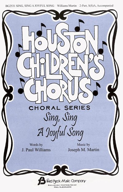 J. Martin: Sing, Sing a Joyful Song, Ch2Klav (Chpa)
