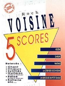 R. Voisine: 5 Scores, gemischter Chor, variables Ensemble
