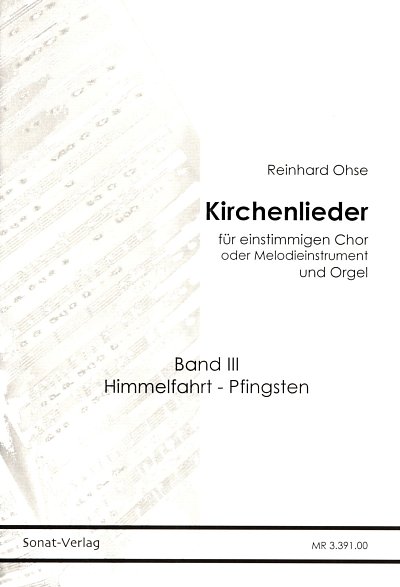 R. Ohse: Kirchenlieder 3, Ch1Orch (Part.)