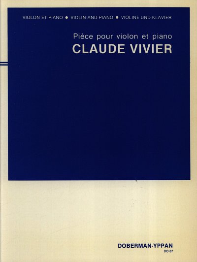 C. Vivier: Pièce pour violon et piano, VlKlav (KlavpaSt)