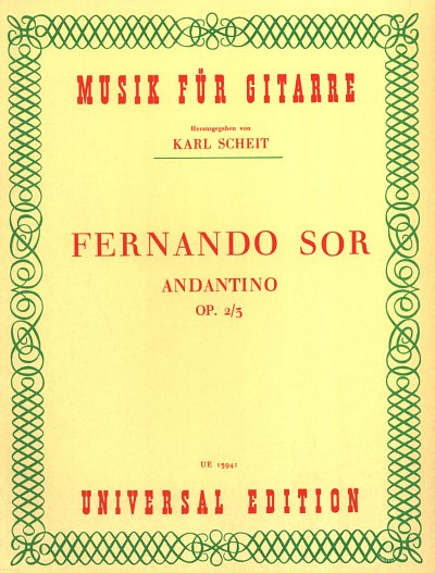 F. Sor: Andantino op. 2/3 